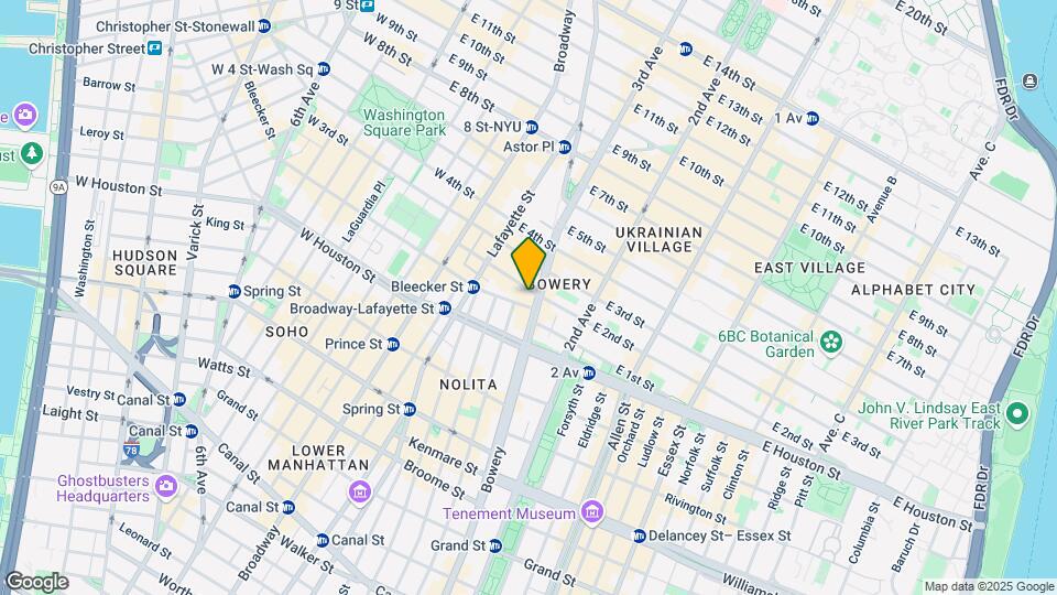 57 Bond St Mapa y Detalles de la Ubicación