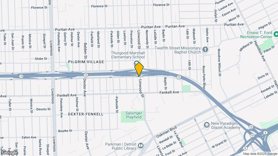 15395 Linwood St Mapa y Detalles de la Ubicación
