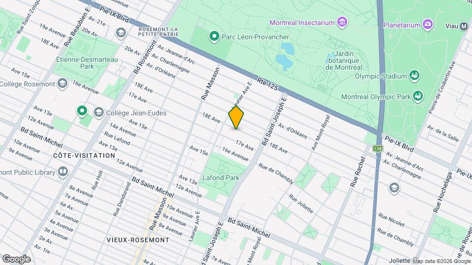 5140 18E Av Map and Location Details