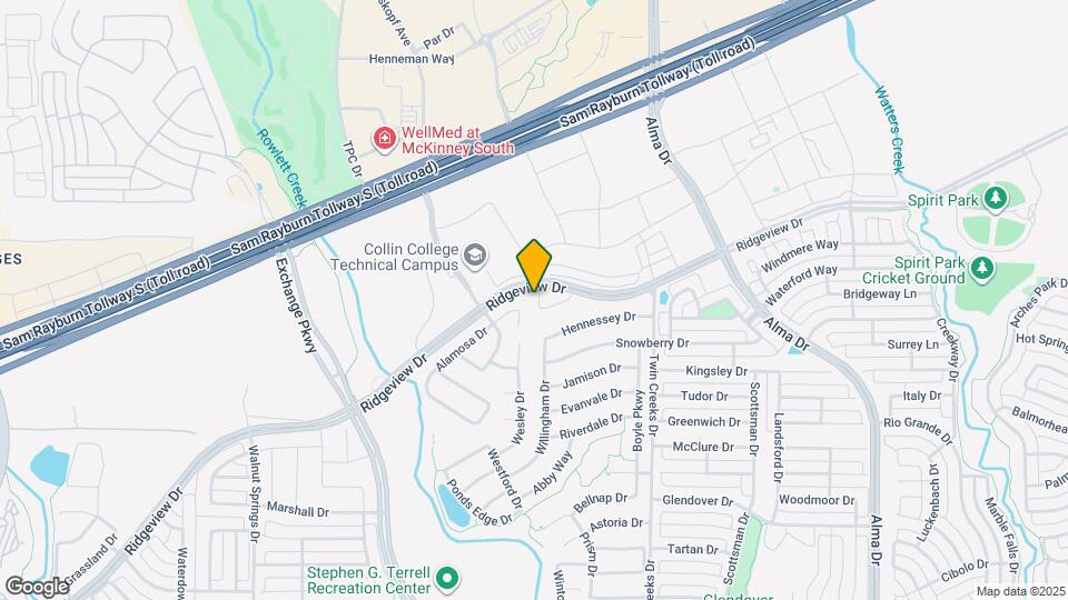 1707 Paytyn Dr Map and Location Details