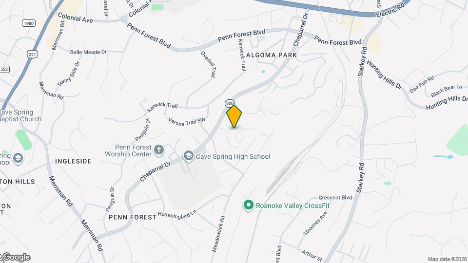 3337 Forest Ridge Rd Map and Location Details