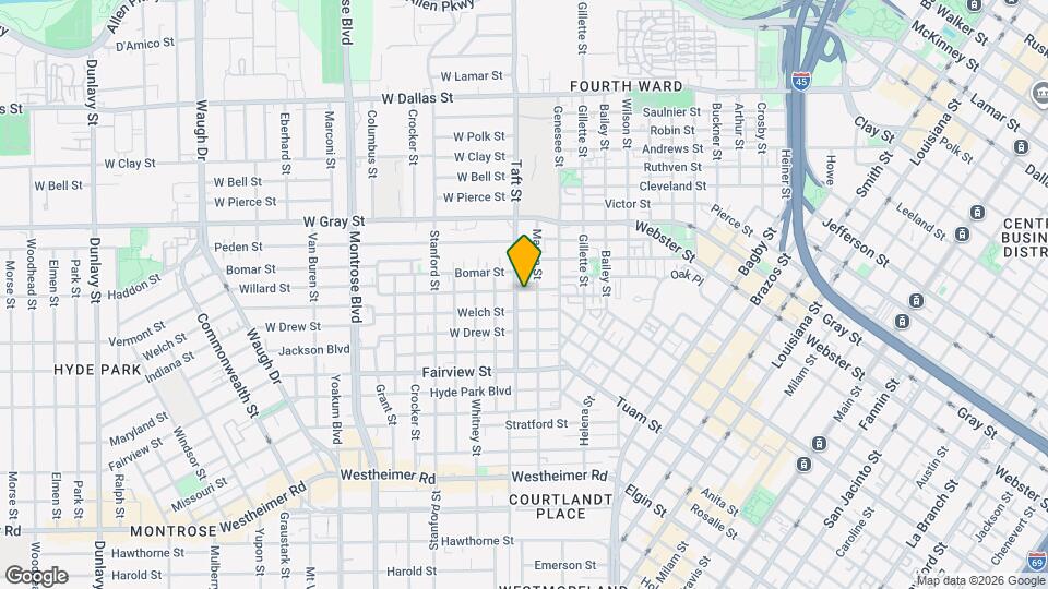 225 Willard St Mapa y Detalles de la Ubicación