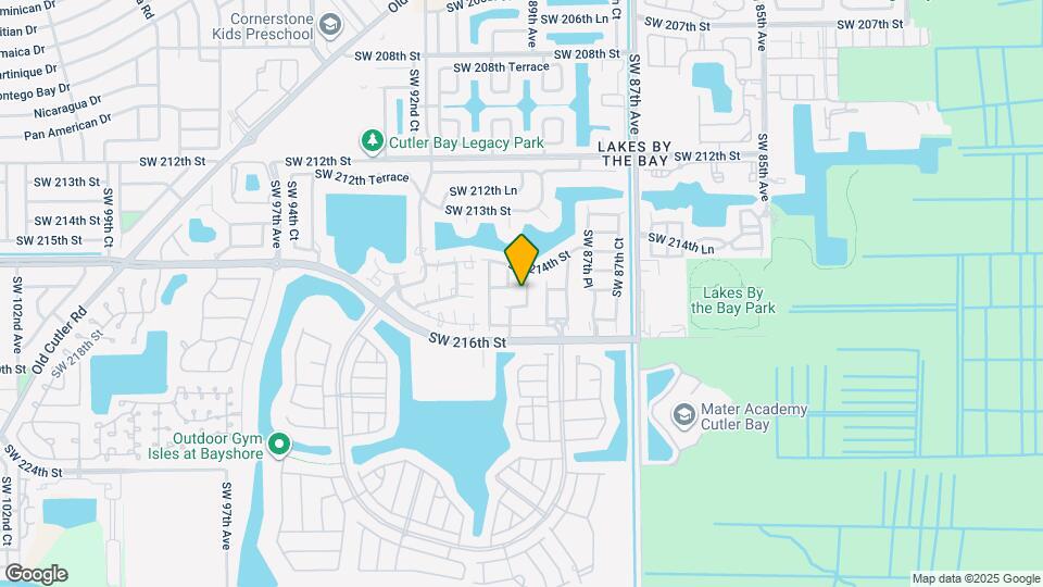 21472 SW 89th Ct Map and Location Details