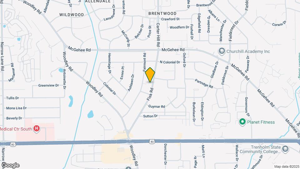 2656 Fisk Rd Map and Location Details