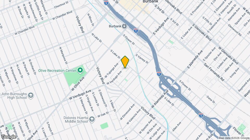 224 W Verdugo Ave, Unit C Map and Location Details