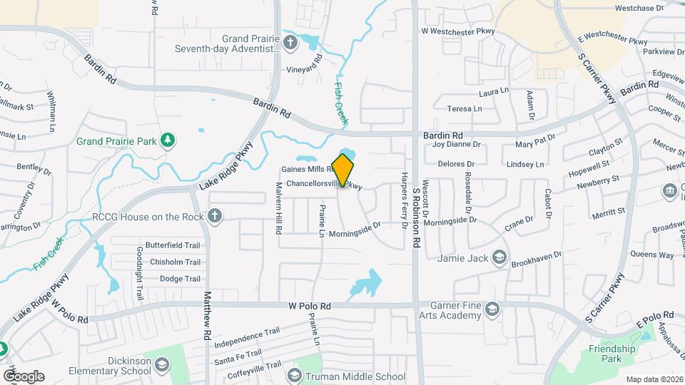 4442 Sharpsburg Dr Map and Location Details