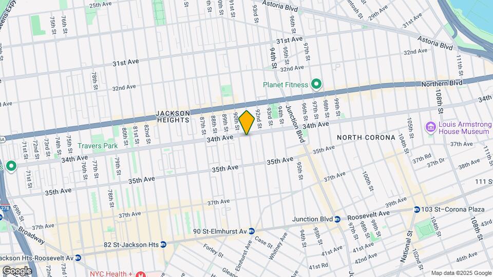 90-10-90-34 34th Ave Map and Location Details