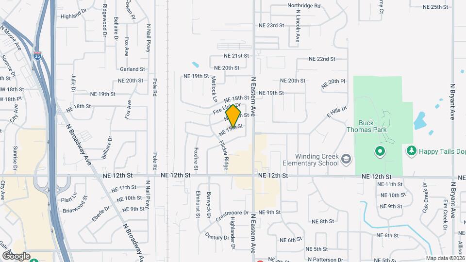 616 NE 15th St Map and Location Details