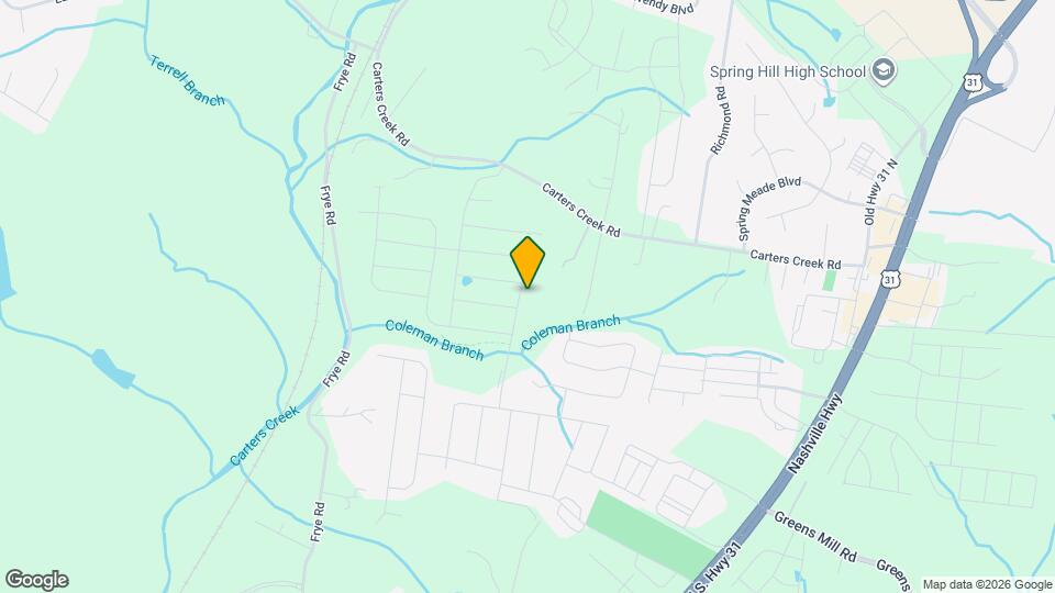 3244 Hearth Hollow Rd Map and Location Details