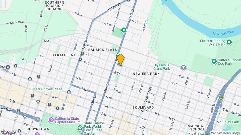 410 17th St Map and Location Details