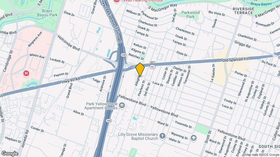 6709 Allegheny St Map and Location Details