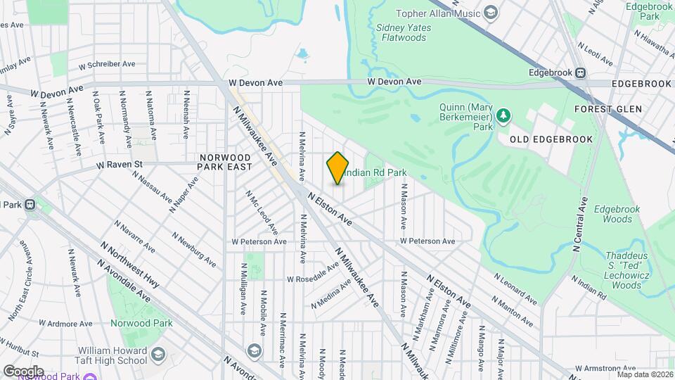 6116 N Meade Ave, Unit 2 Mapa y Detalles de la Ubicación