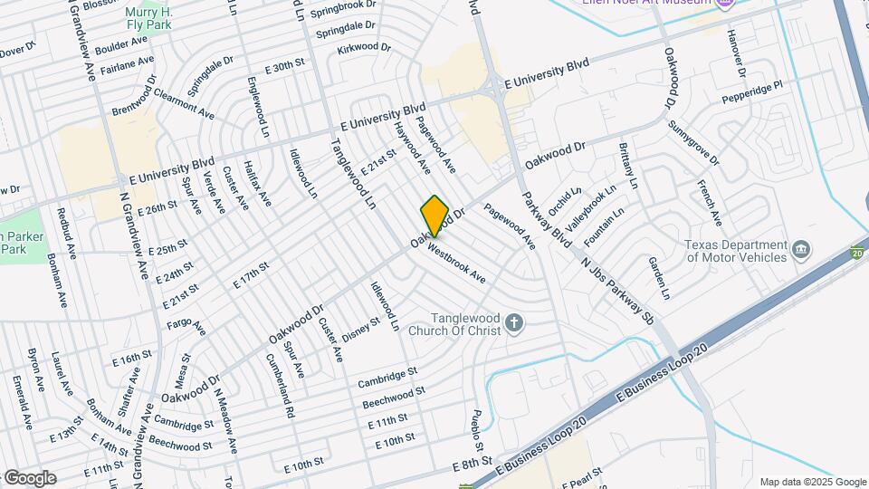 1460 Westbrook Ave Mapa y Detalles de la Ubicación