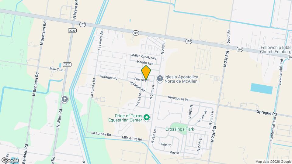 10925 N 30th St Mapa y Detalles de la Ubicación