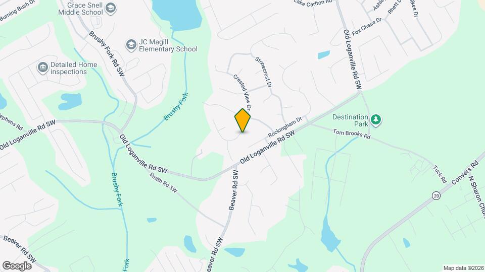 425 Crested View Dr Map and Location Details