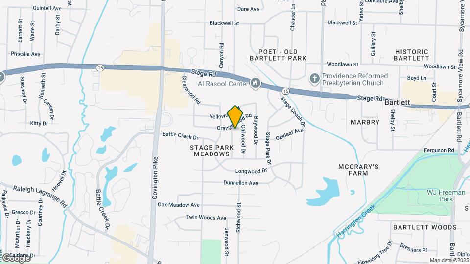 2818 Ravenwood Dr Mapa y Detalles de la Ubicación