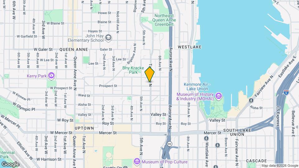 522 Prospect St Map and Location Details