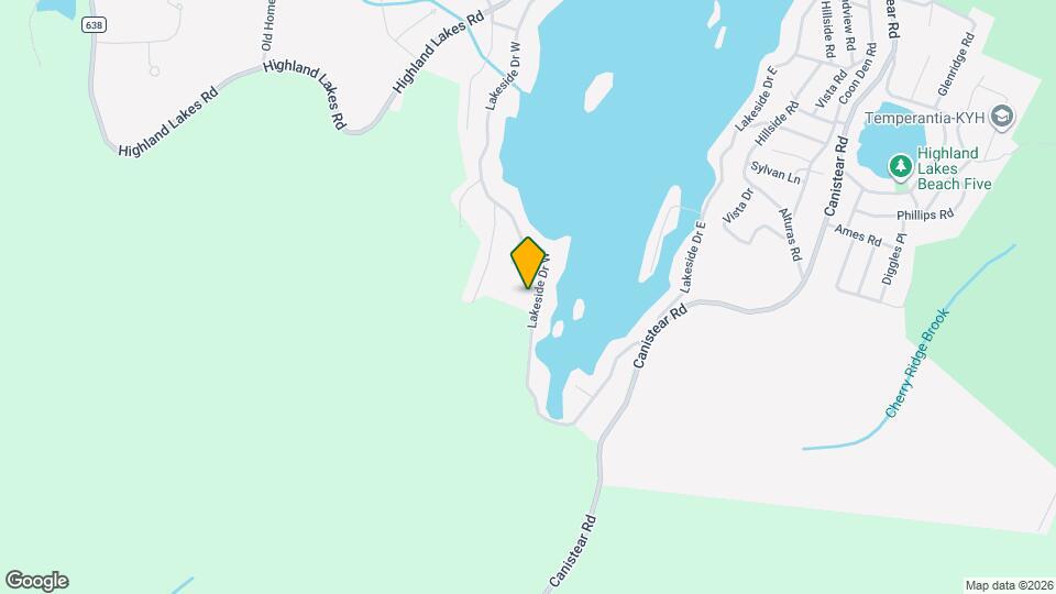 2057 Lakeside Dr W Map and Location Details