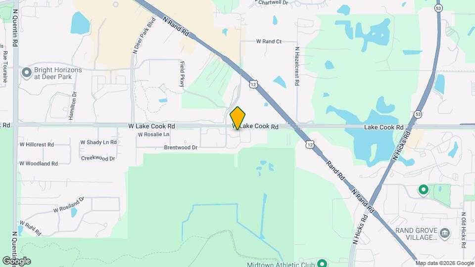 2366 N Moseley Ct Map and Location Details