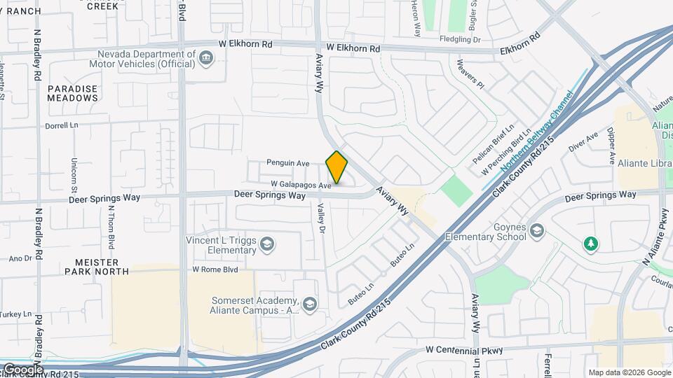 4229 W Galapagos Ave Map and Location Details