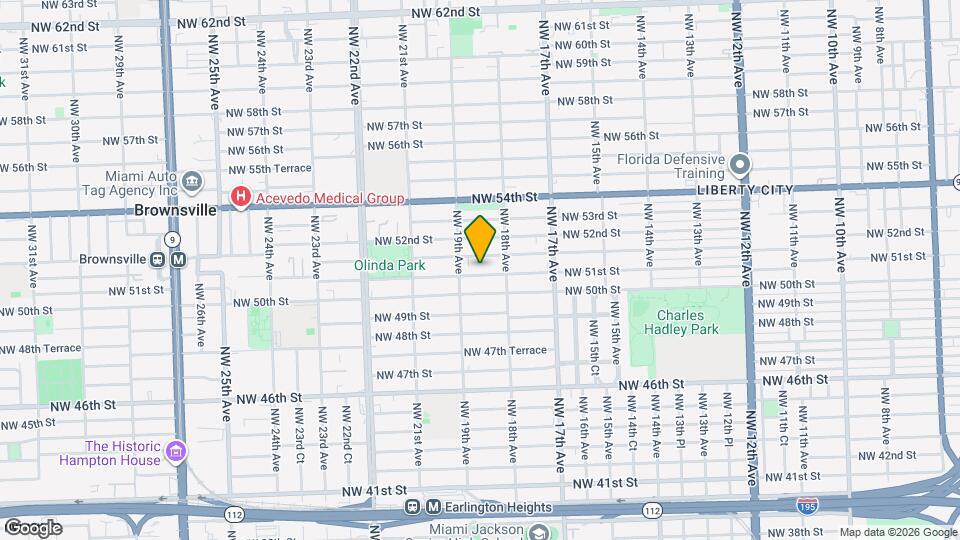 1851 NW 51st St Mapa y Detalles de la Ubicación