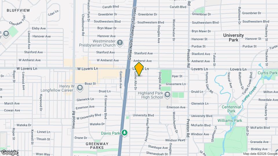 4429 Hyer St Map and Location Details