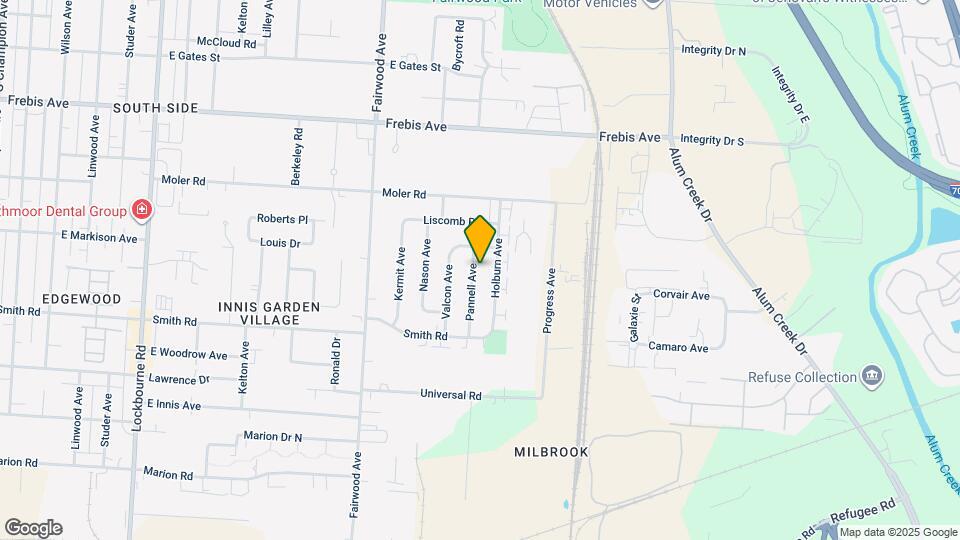 1840 Pannell Ave Map and Location Details