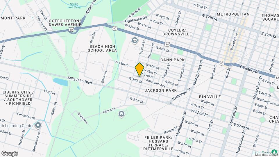 1005 Amaranth Ave Map and Location Details