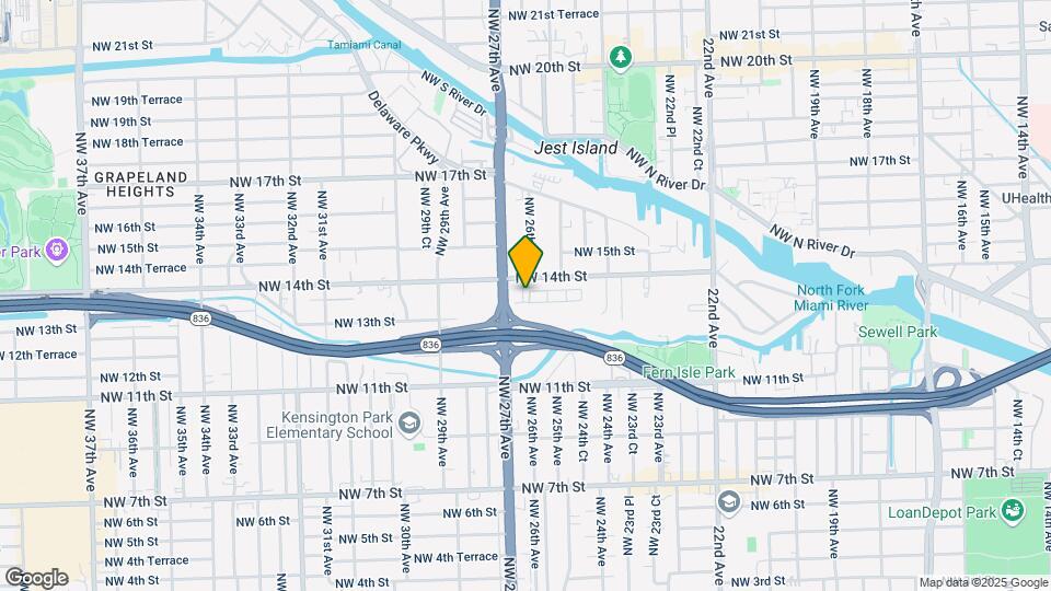2599 NW 13th St Mapa y Detalles de la Ubicación