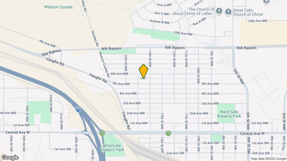 1413 5th Ave NW Map and Location Details