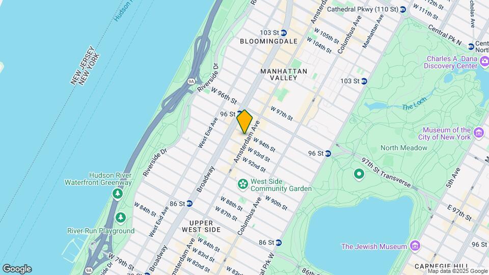 698 Amsterdam Ave Map and Location Details