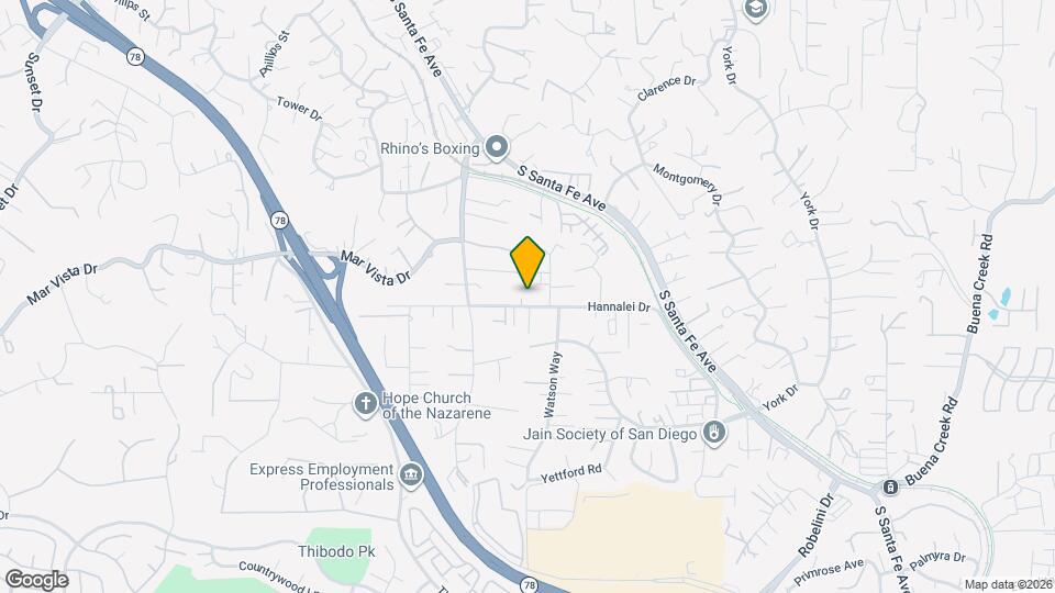 231 Hannalei Dr Map and Location Details