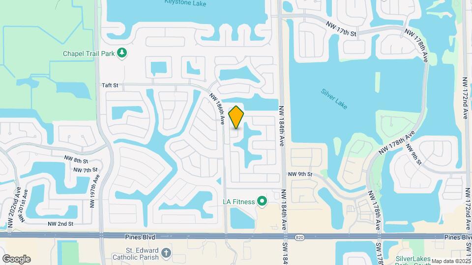 1160 NW 185th Ave Map and Location Details