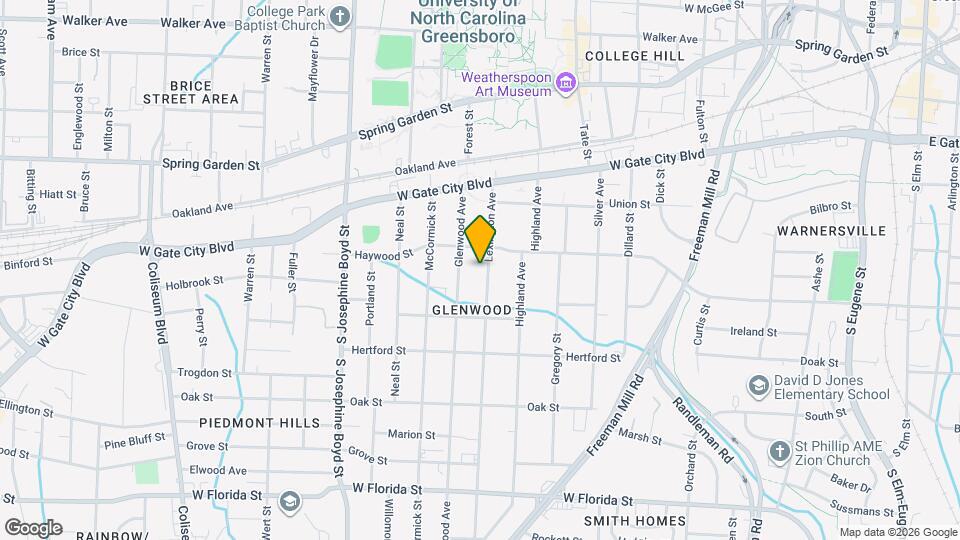 912 Lexington Ave Map and Location Details