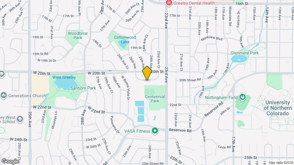 2410 W 20th Street Rd Map and Location Details