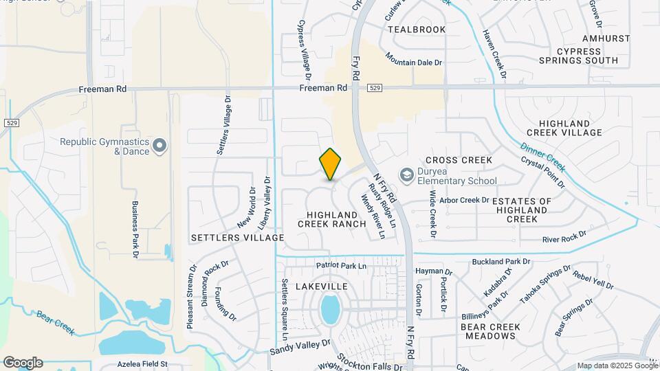 6759 Barker Bend Ln Map and Location Details