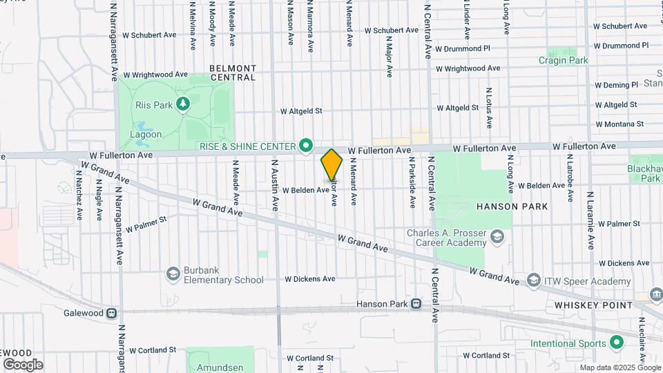 2304 N Monitor Ave Map and Location Details