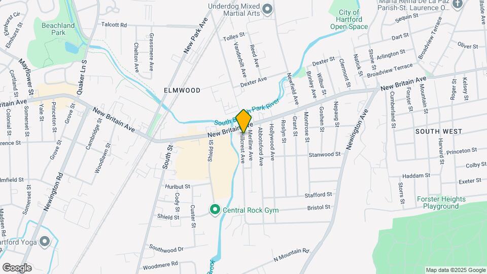 14 Hillcrest Ave Map and Location Details