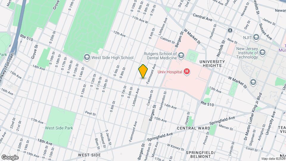 214 Littleton Ave, Unit 3 Map and Location Details