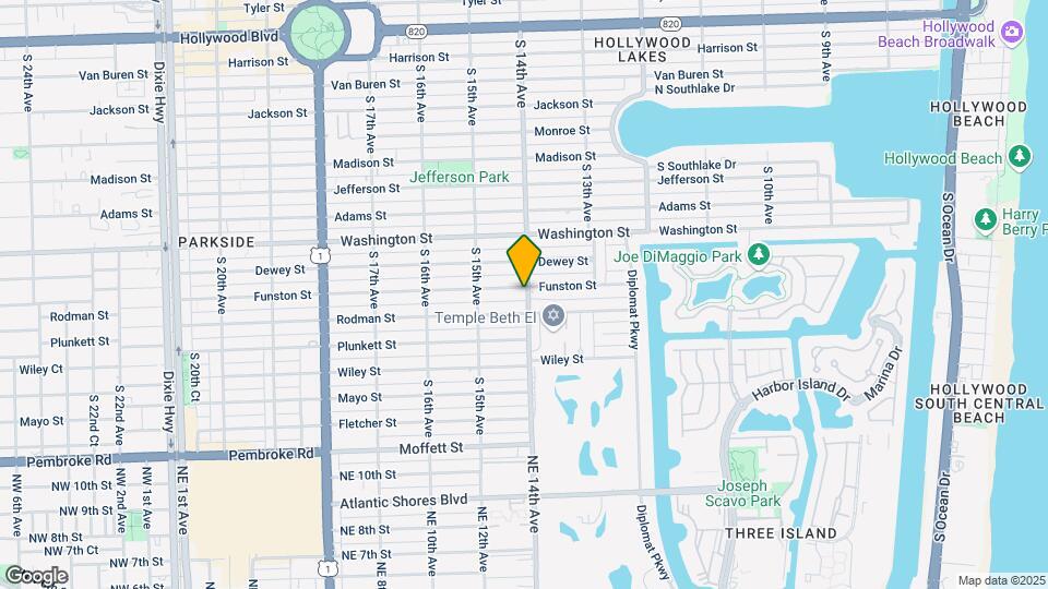 1110 S 14th Ave Map and Location Details