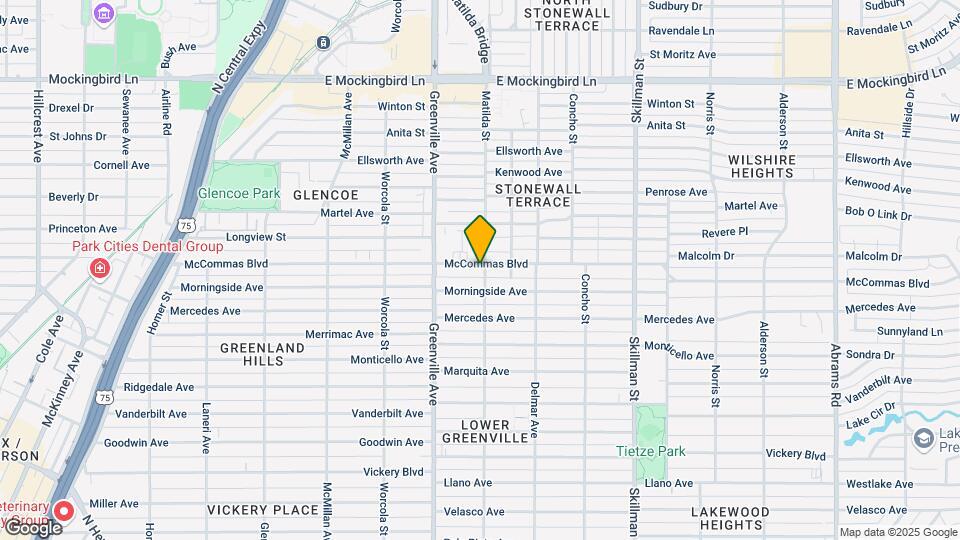 5742 Mccommas Blvd Map and Location Details