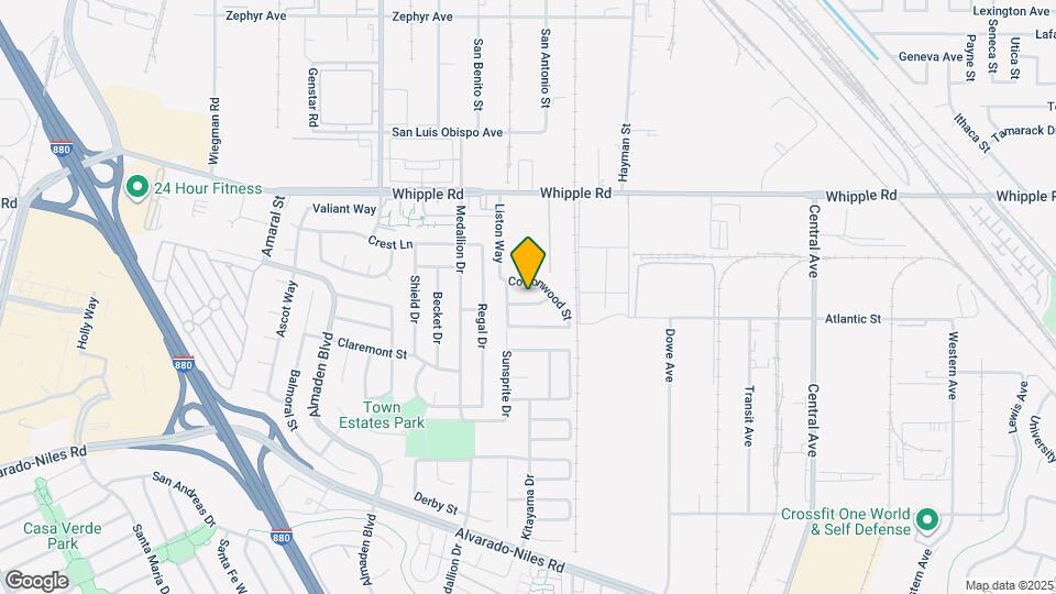 1743 White Oak Ln Map and Location Details
