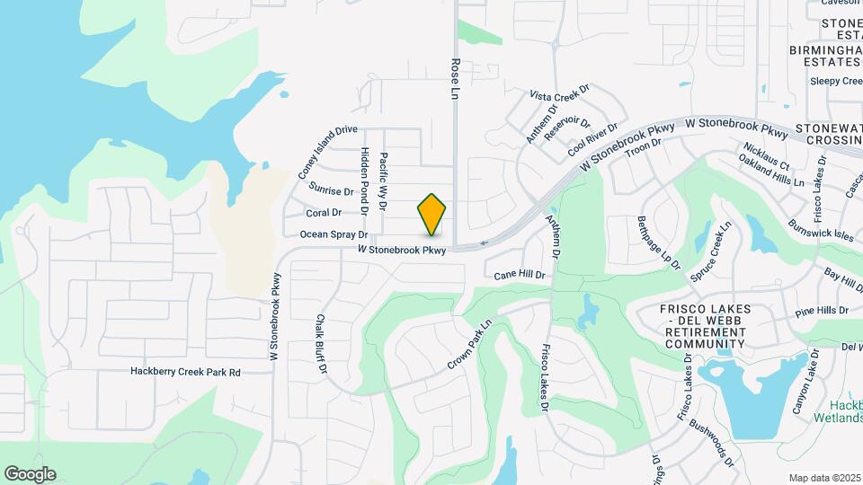 12724 Ocean Spray Dr Map and Location Details