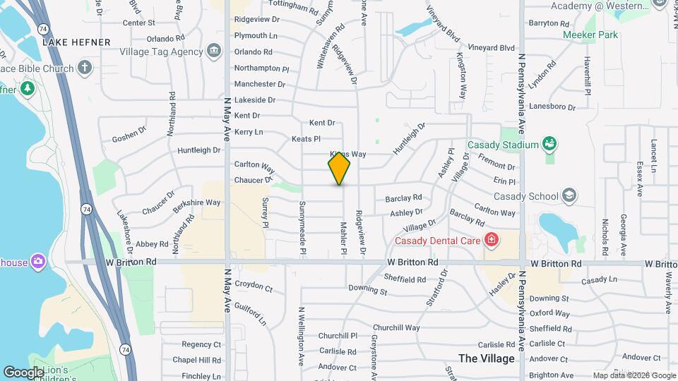 2600 Carlton Way Map and Location Details