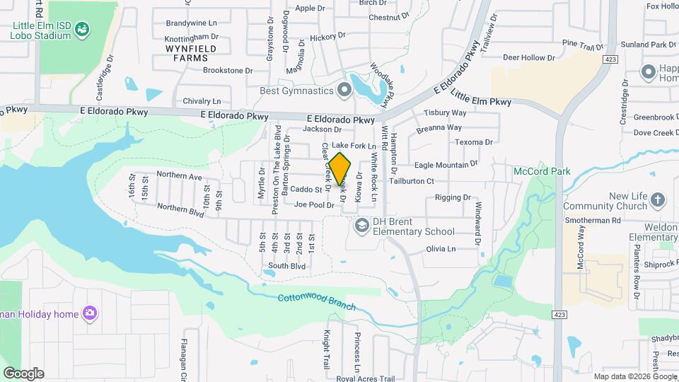 2060 Falls Creek Dr Map and Location Details