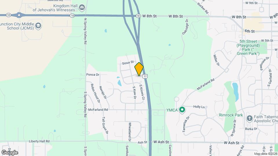 1811 Commanche Ct Map and Location Details