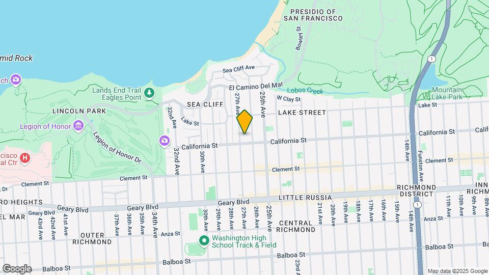 278 27th Ave Mapa y Detalles de la Ubicación