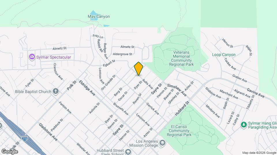 13847 Aults Ave Map and Location Details