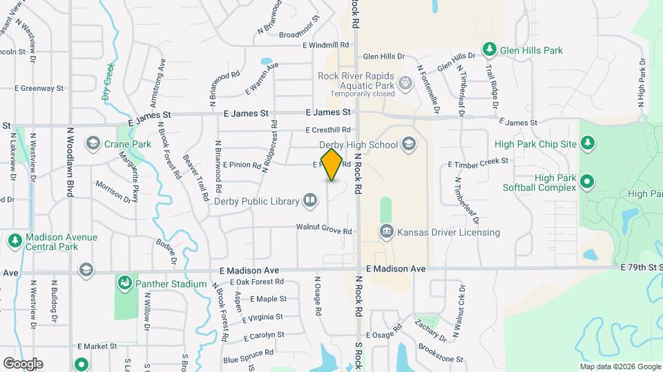 812 N Sumac Rd Map and Location Details