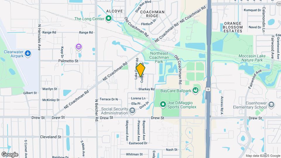 730 College Hill Dr Map and Location Details